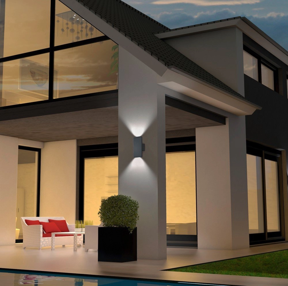 Applique murale LED Colorado Up - Down pour l'extérieur Trio 4017807284164