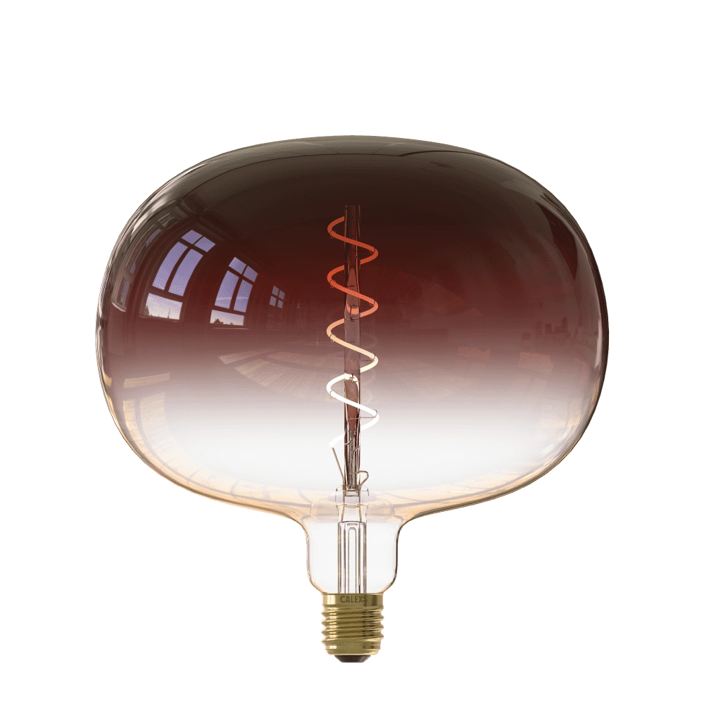 Source de lumière Boden - 5W - E27 - 130 lumen - 1800K avec une teinte marron