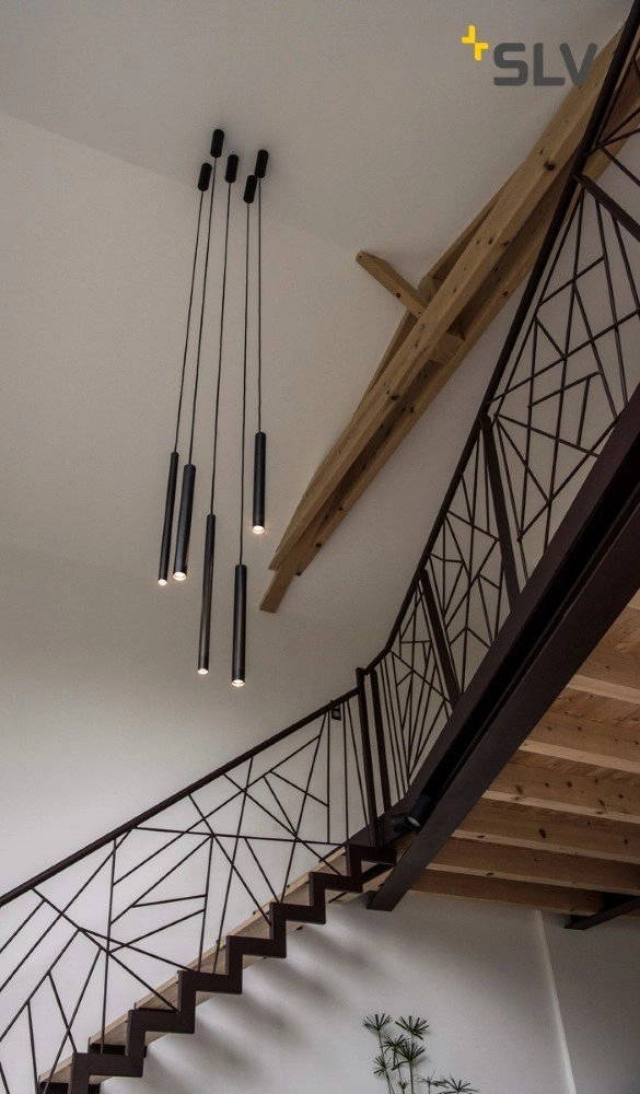 Lampe à suspension LED Helia 9W noir SLV 4024163166911