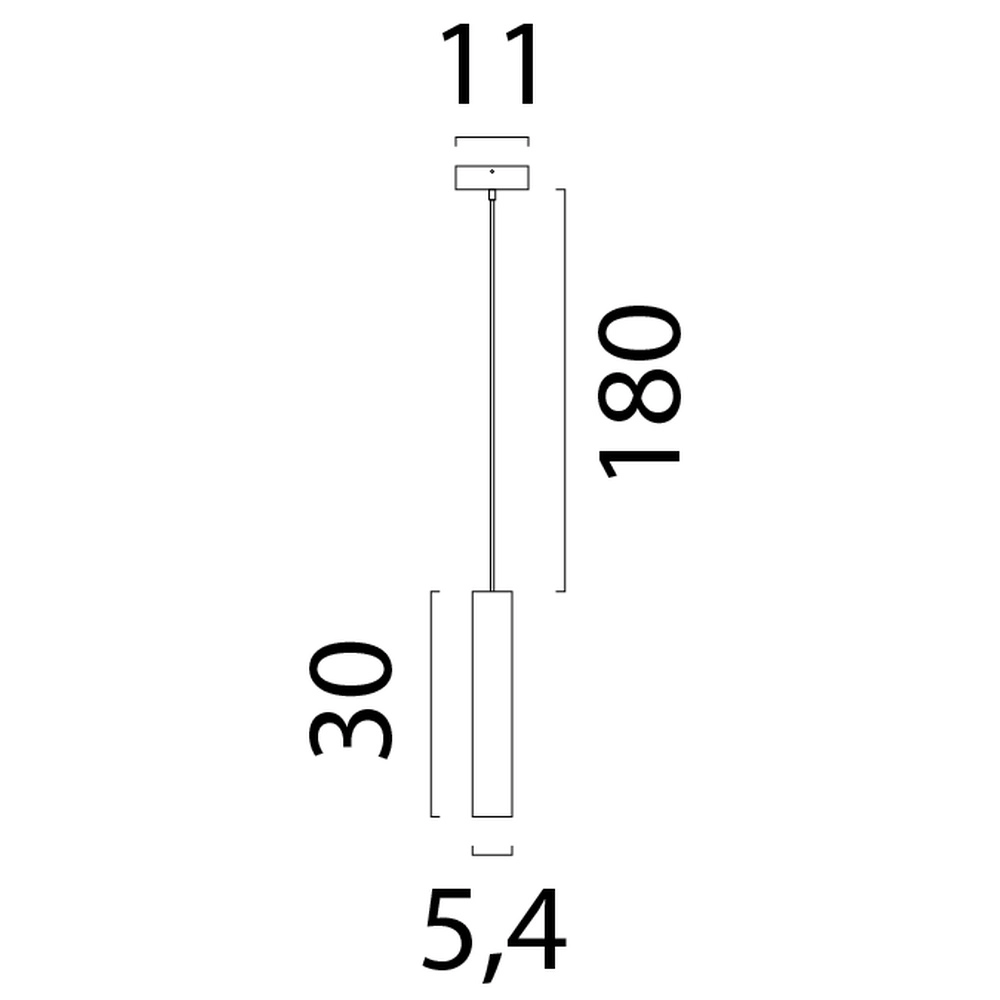 Lampe pendante de 30 cm Run Huile tachetée Masterlight 8718121204505