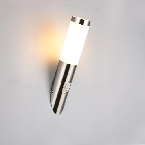 Lampe murale en nickel Trioto avec capteur