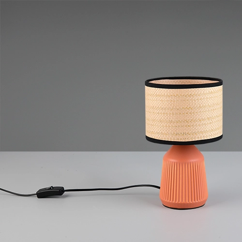 Lampe de table Formentera Ø 16 cm en terre cuite Trio 4017807692082