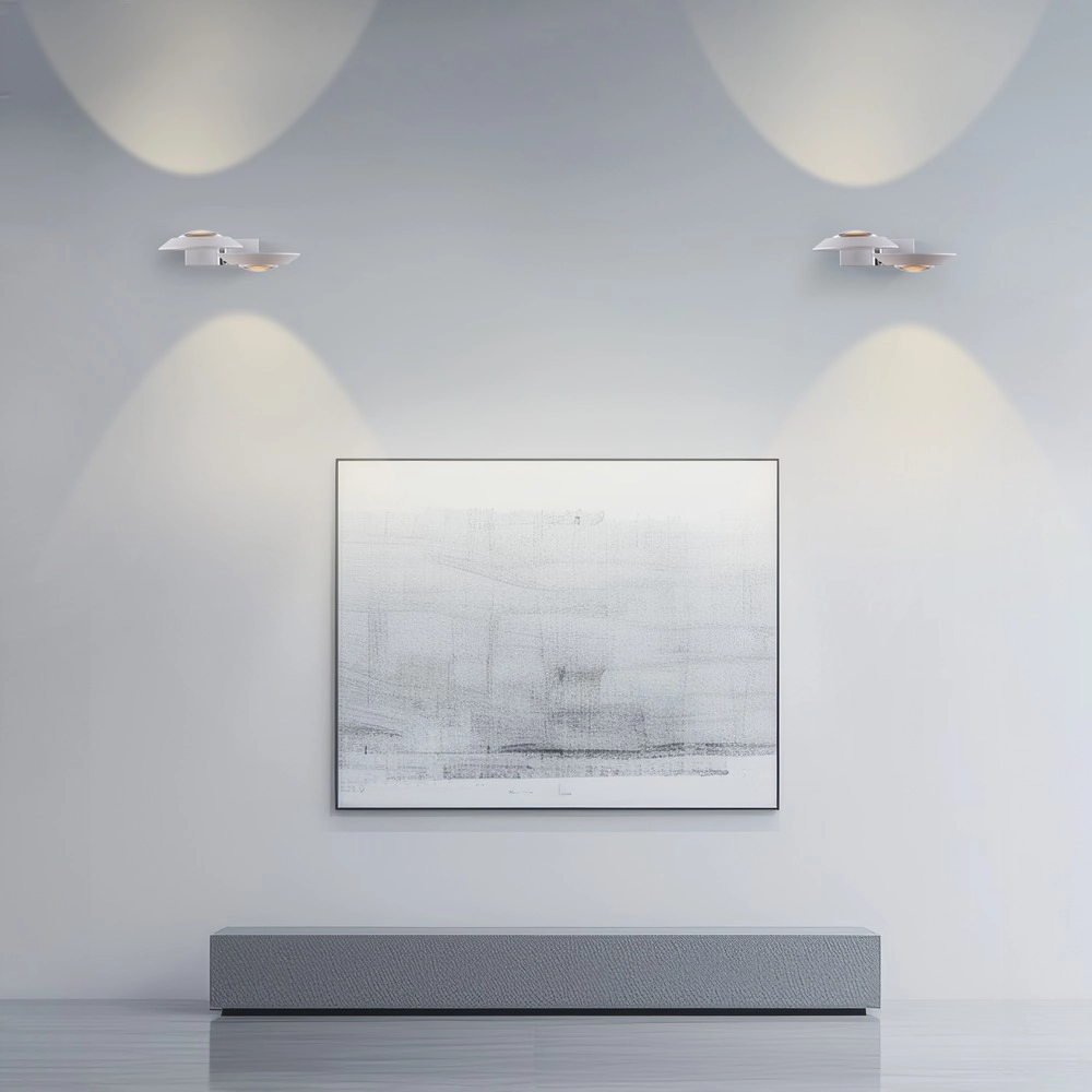 Lumière murale LED 2L Pure Oculis Blanc Paul Neuhaus 4012248397015