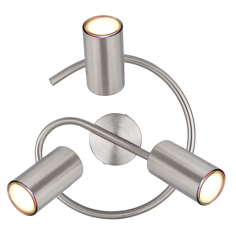 Lampe de plafond à 3 lumières Allvi nickel Globo 9007371445776