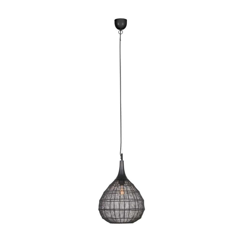 Lampe suspendue ronde Soraya Ø 42 cm - noir Trio 4017807617450