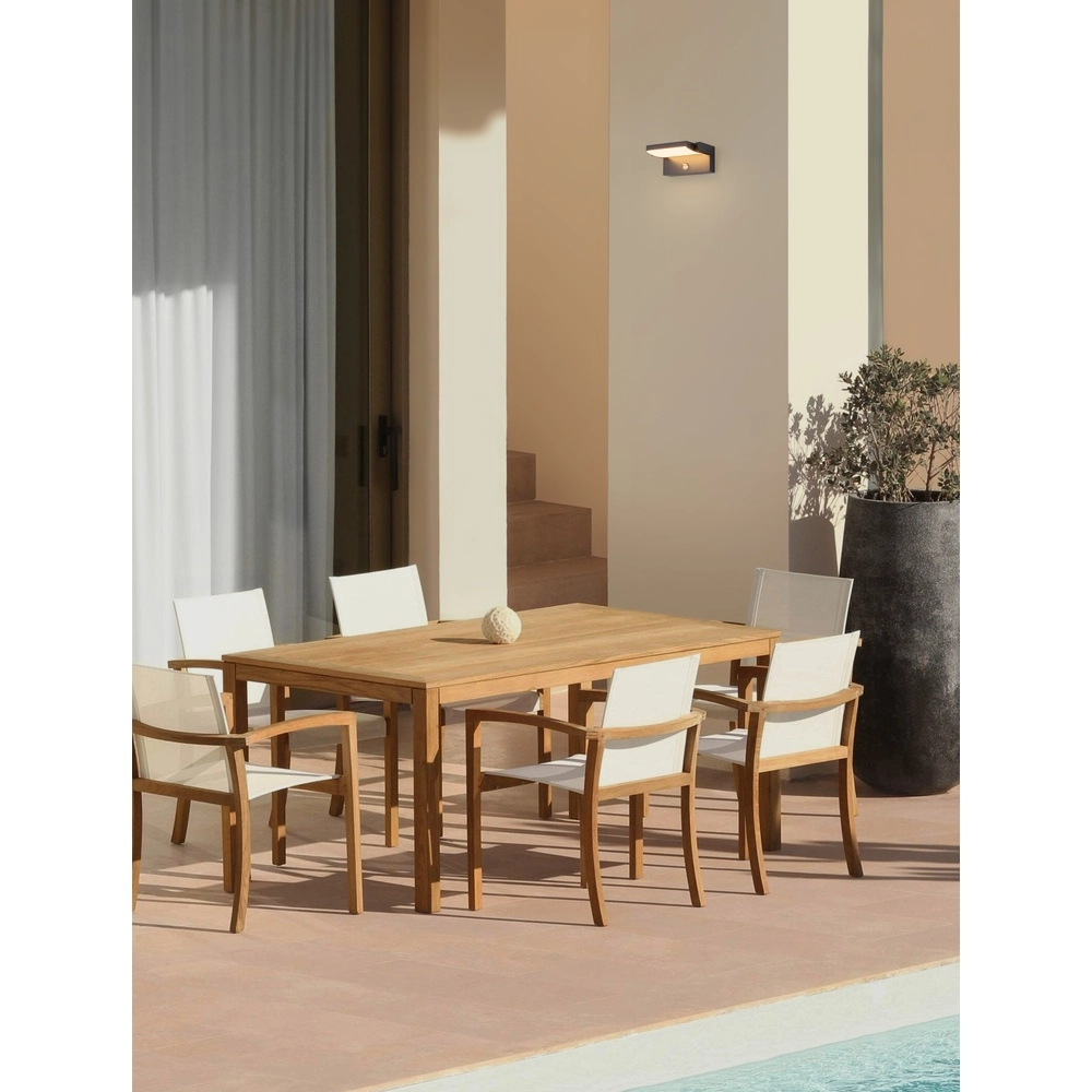 Applique murale design Gerber Noir avec capteur Lyora 5212017447432