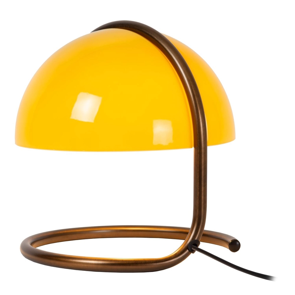 Lampe de table classique Cato orange Lucide 5411212460875