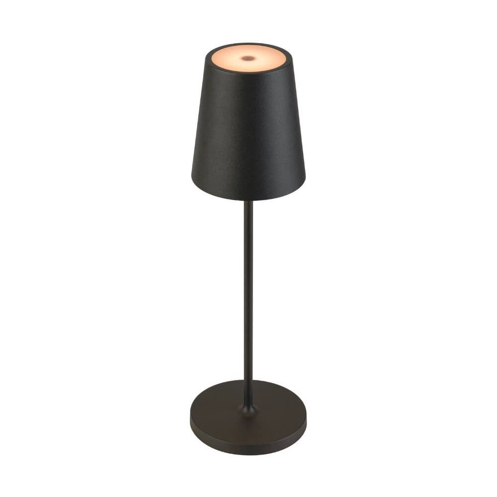 Lampe de table d'extérieur Vinolina Two noir - rechargeable Lampe de table d'extérieur Vinolina Two noir - rechargeable