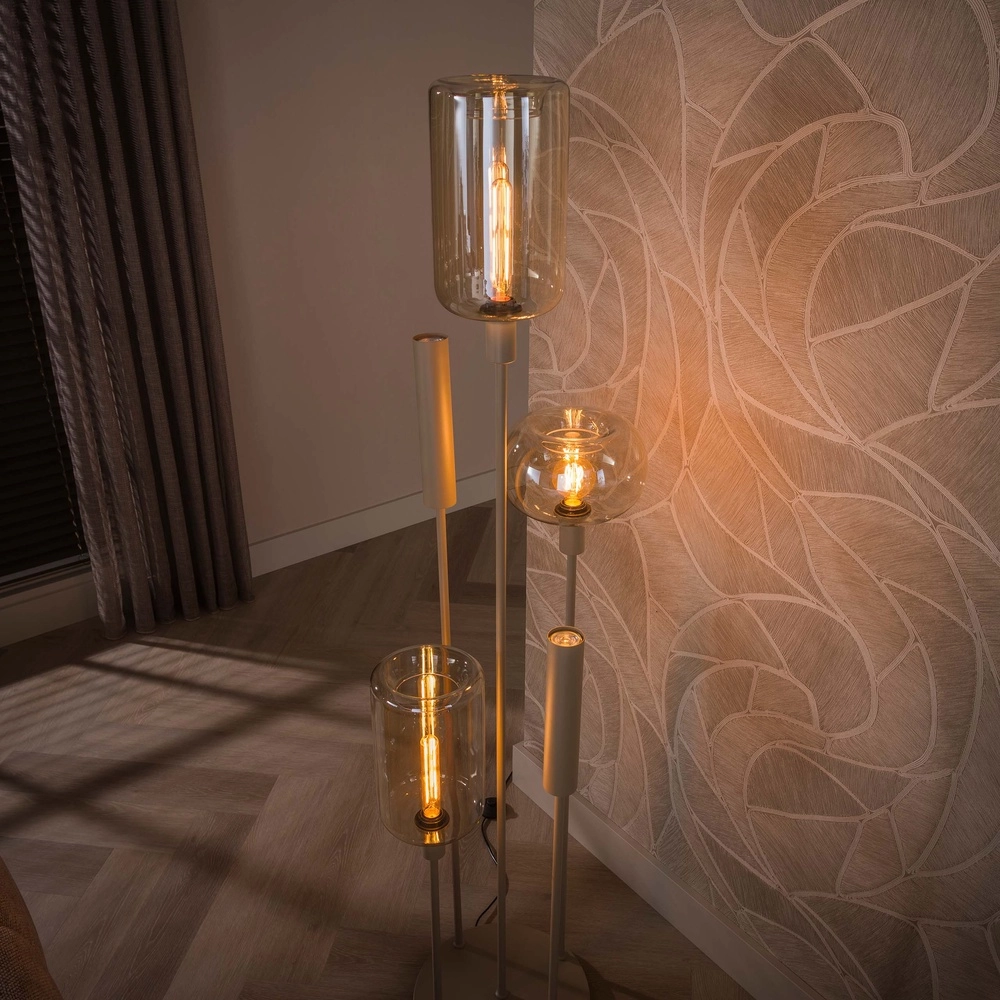 Lampadaire de conception Serene brun sable Lyora 8716803514768