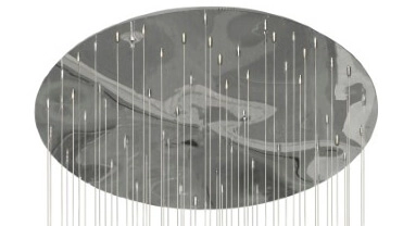 Grande suspension Planets 140cm - 55 lumières Searchlight 5053423159799