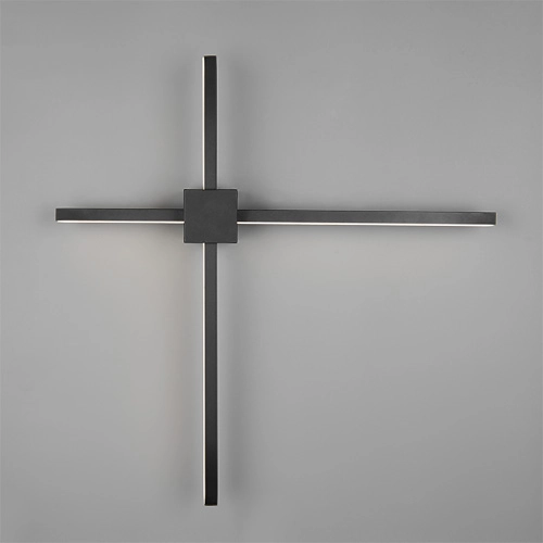 Lampe murale moderne Cassino noir 67,5 cm Trio 4017807683202