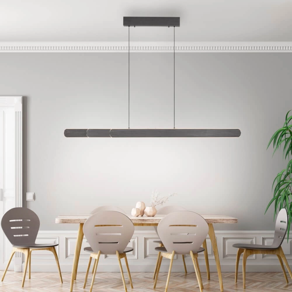 Lampe suspendue design Adriana Round noir Paul Neuhaus 4012248384282
