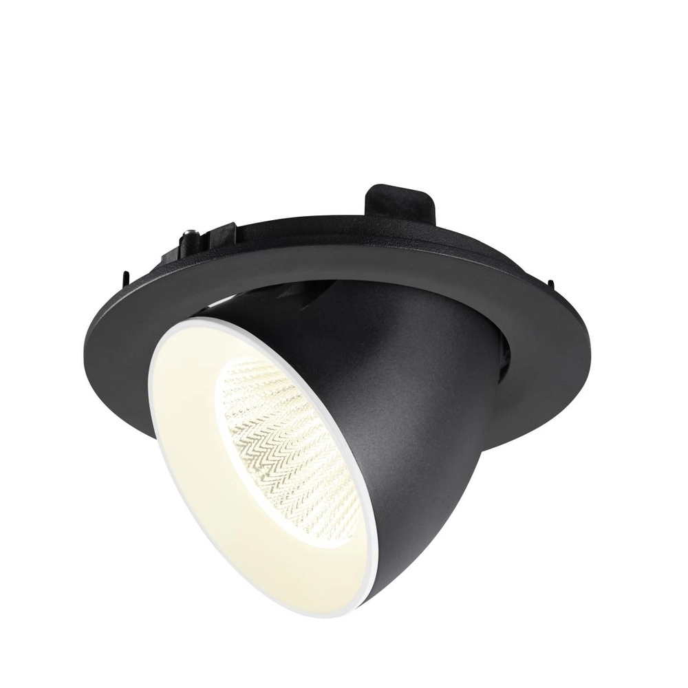 Spot encastré Numinos Gimble L noir/blanc 4000K - 40 deg SLV 4024163310116