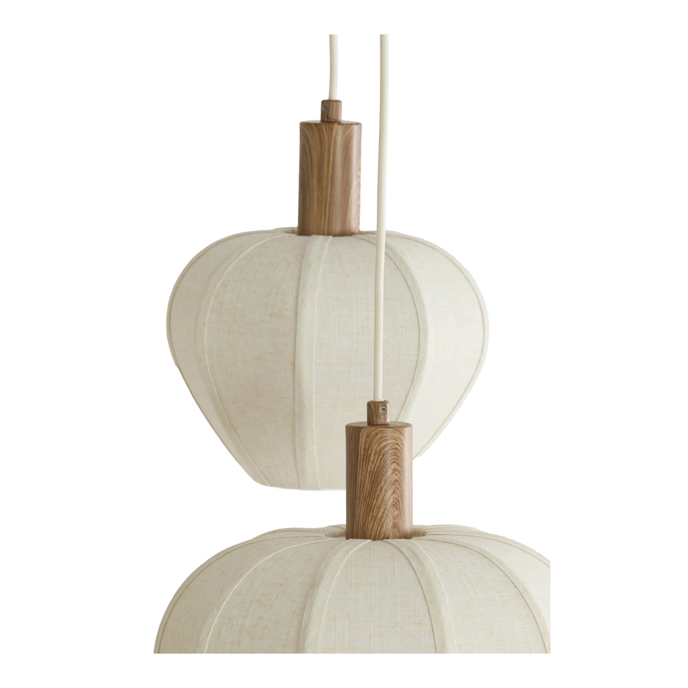 Lampe pendante Japandi Huxi 10 lumières Light & Living 8717807843465