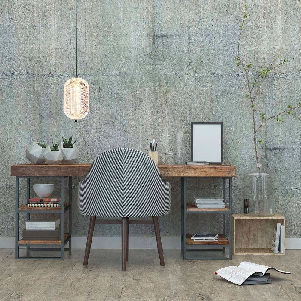 Suspension Geripu noir avec verre ambré Steinhauer 8712746173772