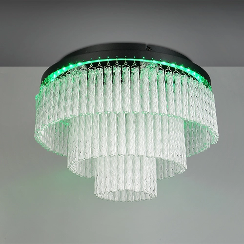 Lampe de plafond à design Vono Noir Trio 4017807682236