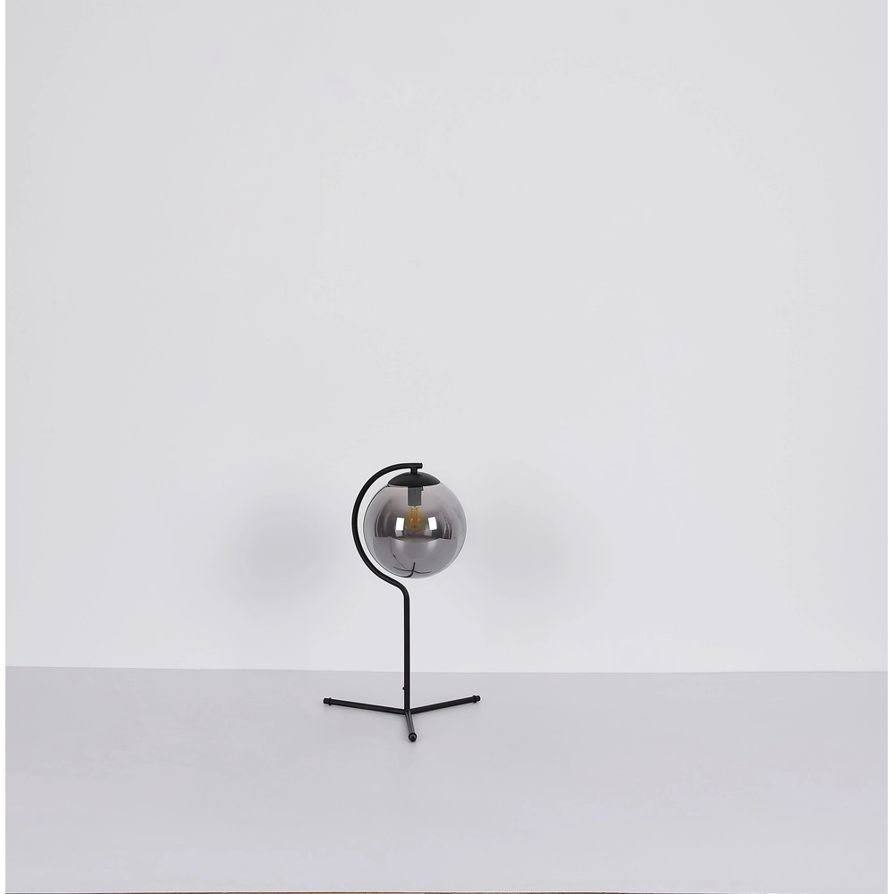 Lampadaire moderne Porry Noir à 4 lumières Globo 9007371431861