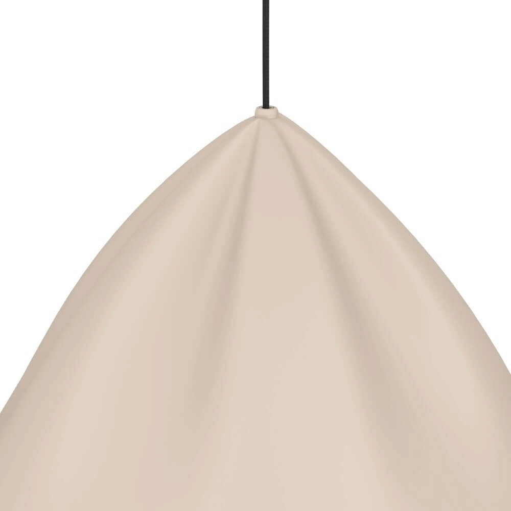 Lampe à suspension marron sable Podere Ø 42,5 cm Eglo 9008606274079