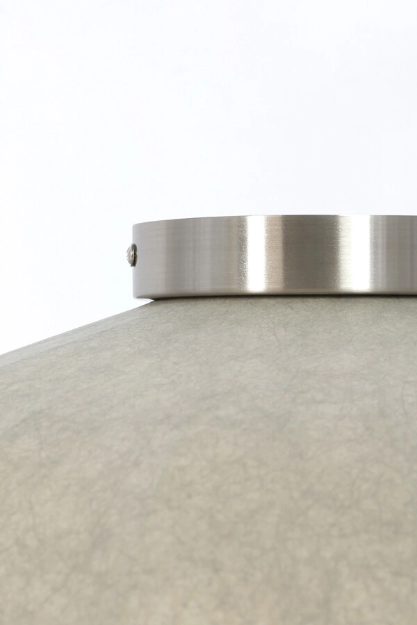 Plafonnier Japandi Fay Ø 50cm crème Light & Living 8717807760465