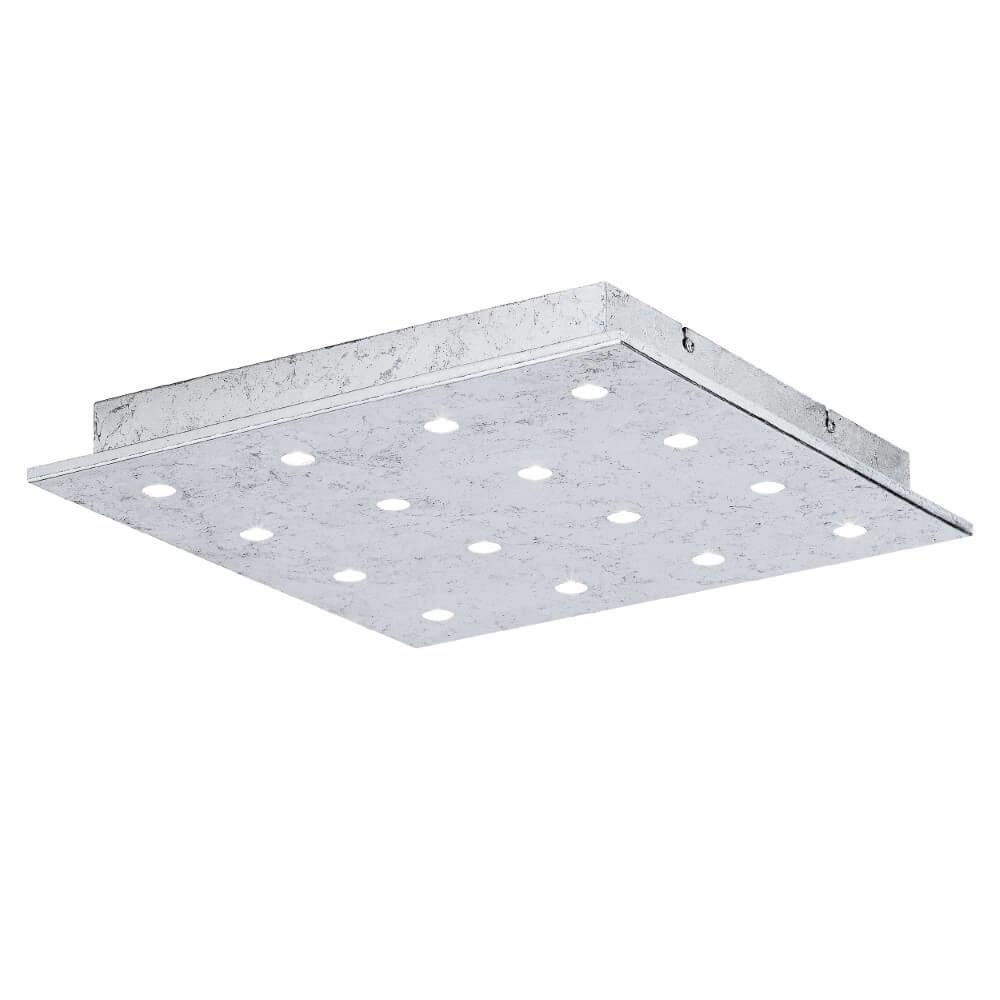 Plafonnier design Vezeno 1 argent 37cm