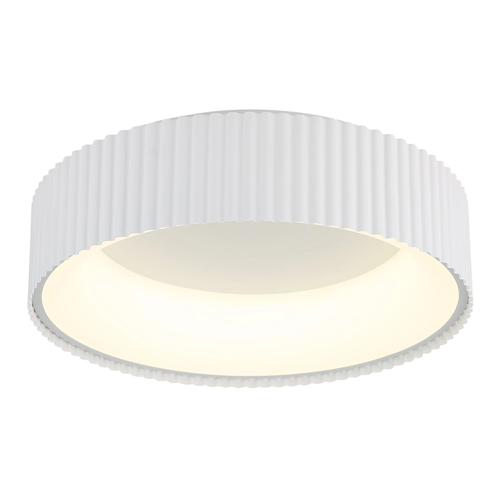 Lampe de plafond Kemp blanc Ø 46 cm