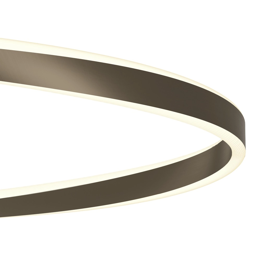 Lampe pendante de conception Camerota Ovale en bronze foncé Eglo 9008606391271