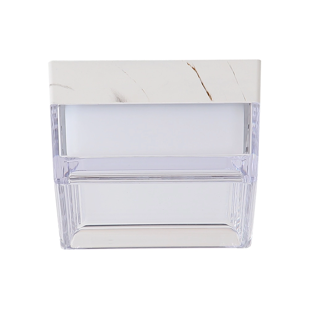 Lampe de plafond Button Marbre blanc carré Searchlight 5,05342E+12