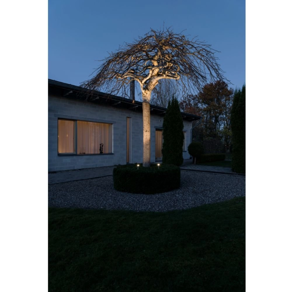Spot de jardin LED Monza Uplight 107cm gris métallisé KonstSmide 7318307965001