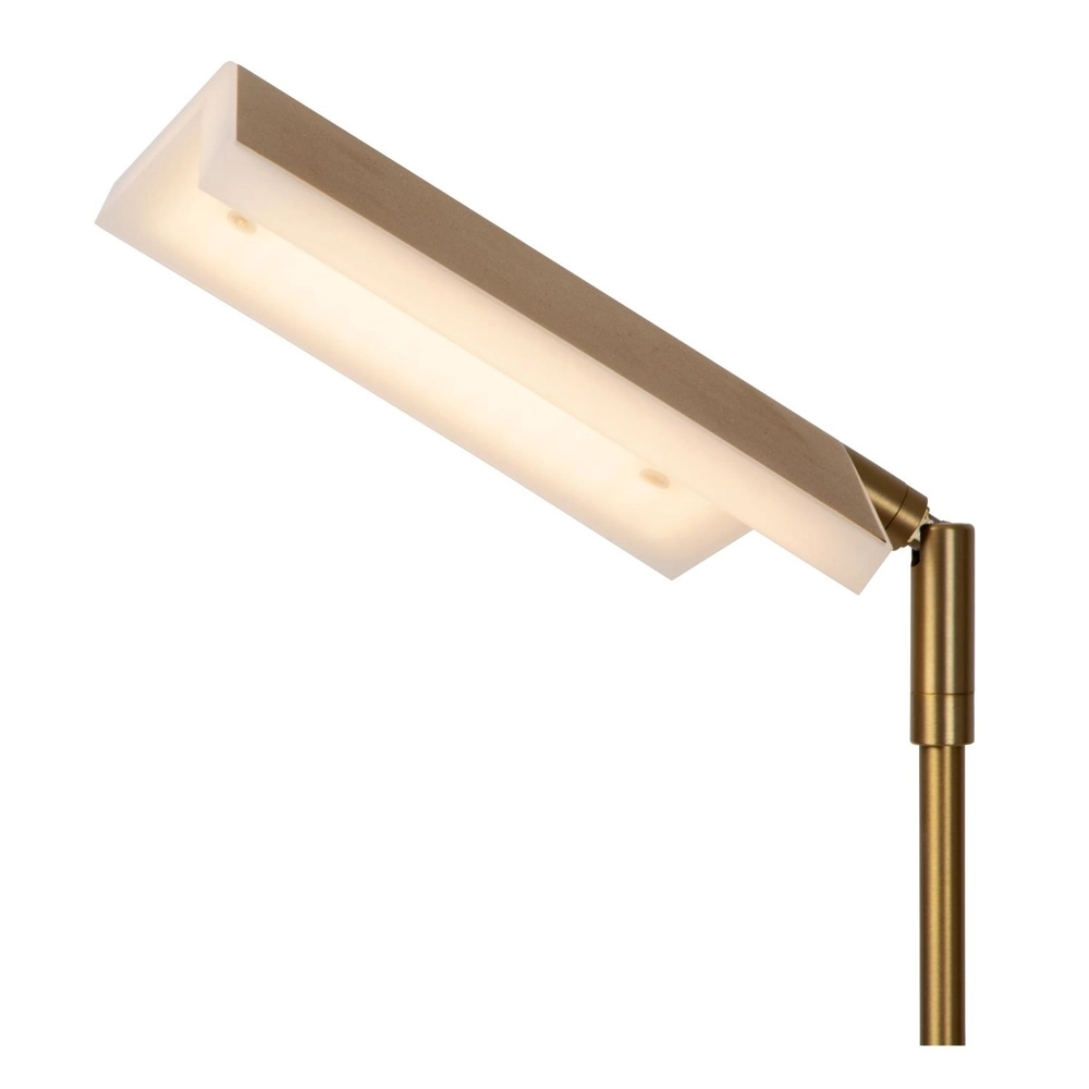 Lampe de lecture à LED Aaron En laiton de conception Lucide 5411212194015