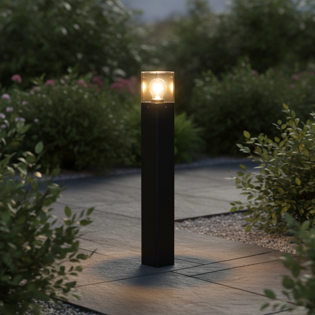 Lampe de jardin design Selena carré
