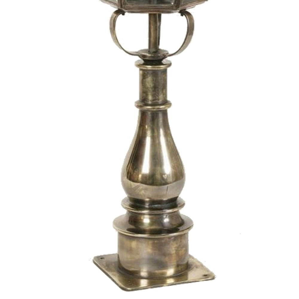 Lampadaire rural Chelsea Pillar fait main - cuivre antique (ant) Limehouse 8716803507067