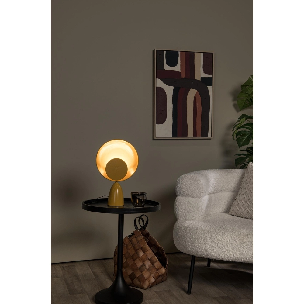 Lampe de table de conception Castamar Ø 25,5 cm jaune Lucide 5411212345851