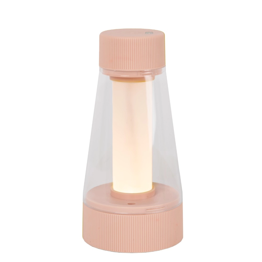 Lampe de table rechargeable Lorali rose