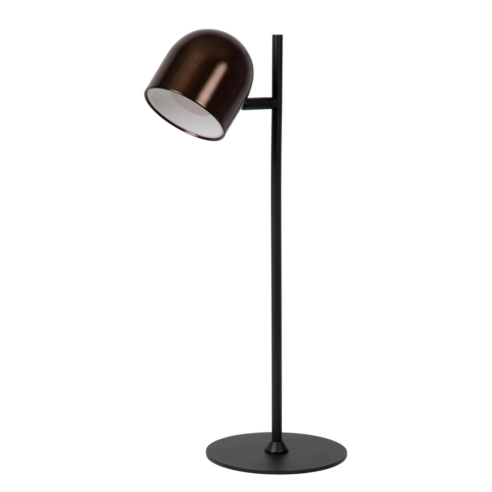 Lampe de table rechargeable Skanska Rech Café brun