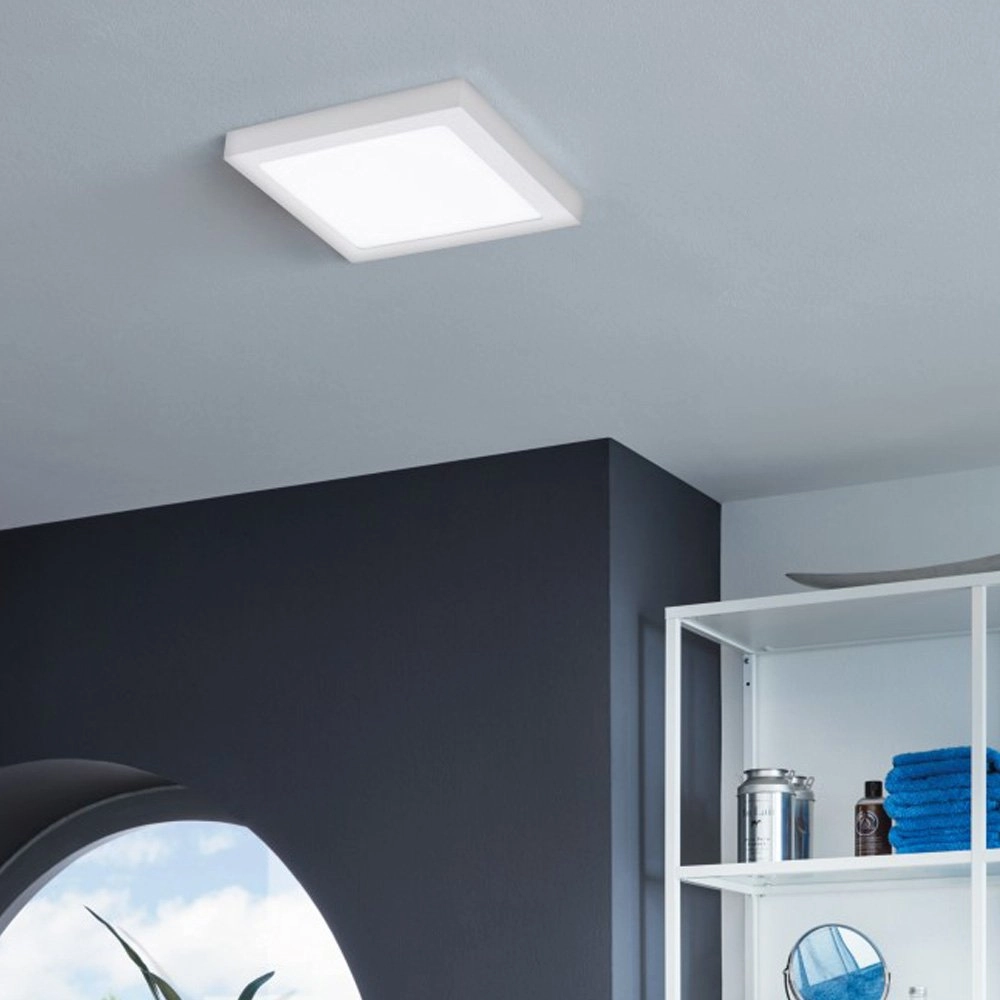 LED plafonnier Fueva-C Square 22,5 cm blanc Eglo 9002759966720