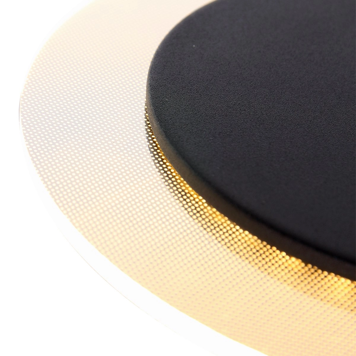 Plafonnier orientable Lido 17 cm noir Steinhauer 8712746131970