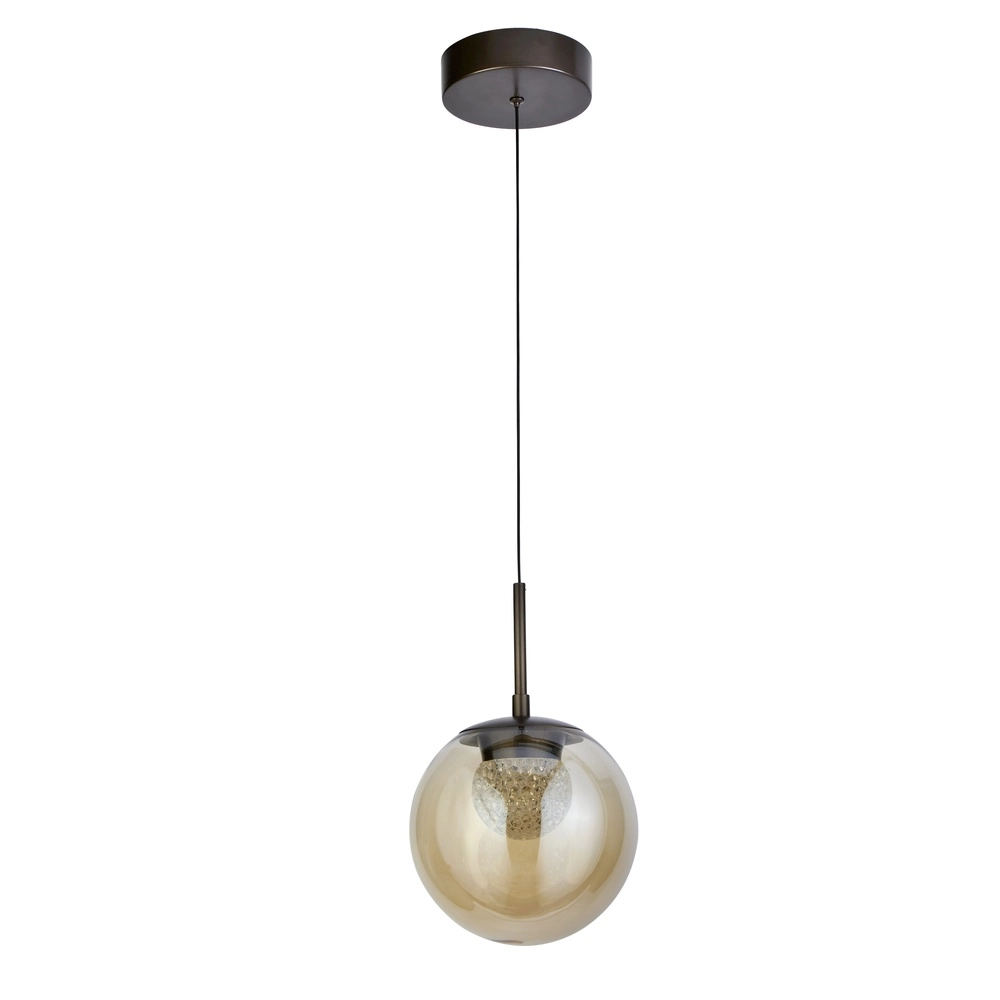 Lampe pendante de conception Solis bronze Ø 20 cm Searchlight 5,05342E+12