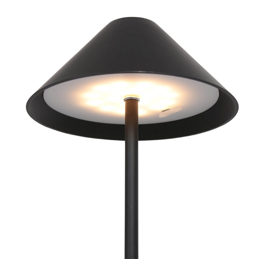 Lampe de table noire Ancilla Steinhauer 8712746151534