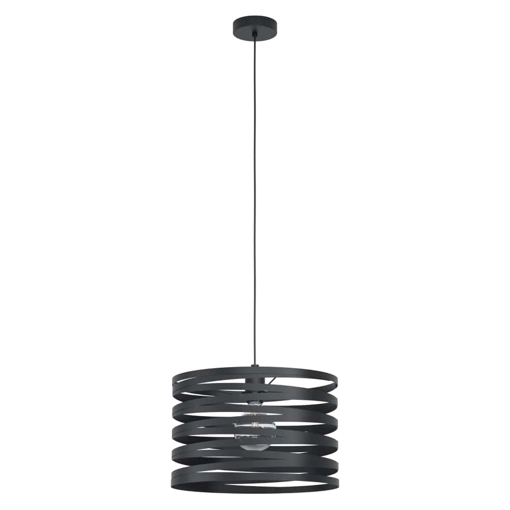 Suspension noire Cremella Ø 37cm Eglo 9002759993450