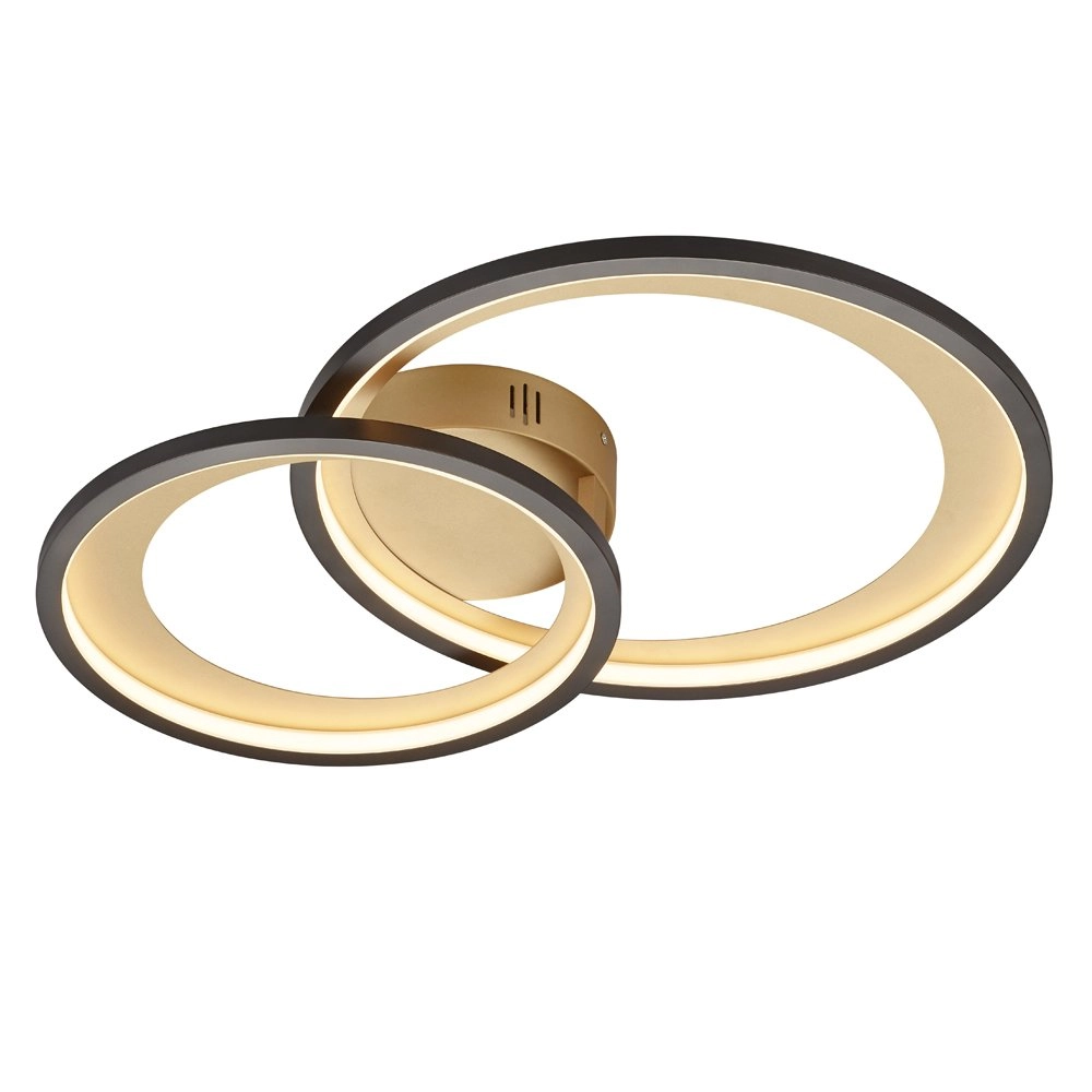 Lampe de plafond Granada Noir