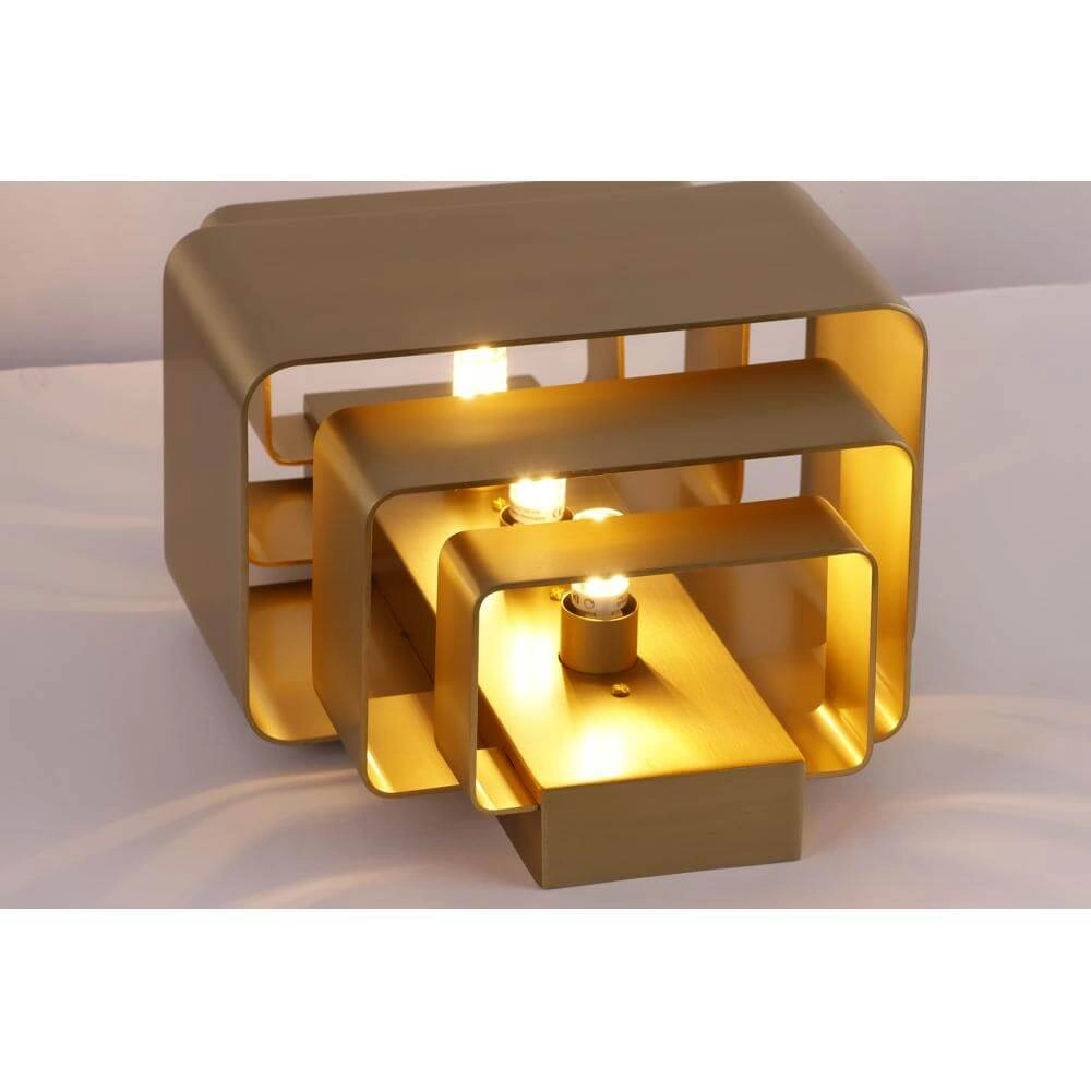 Applique murale design Layers bronze Artdelight 8720701101494