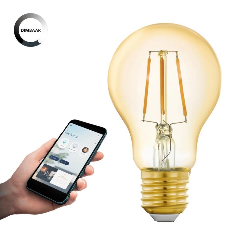 Ampoule de lampe LED Zigbee - E27 - 4.9 watt - 2200K - A60 Eglo 9002759122218
