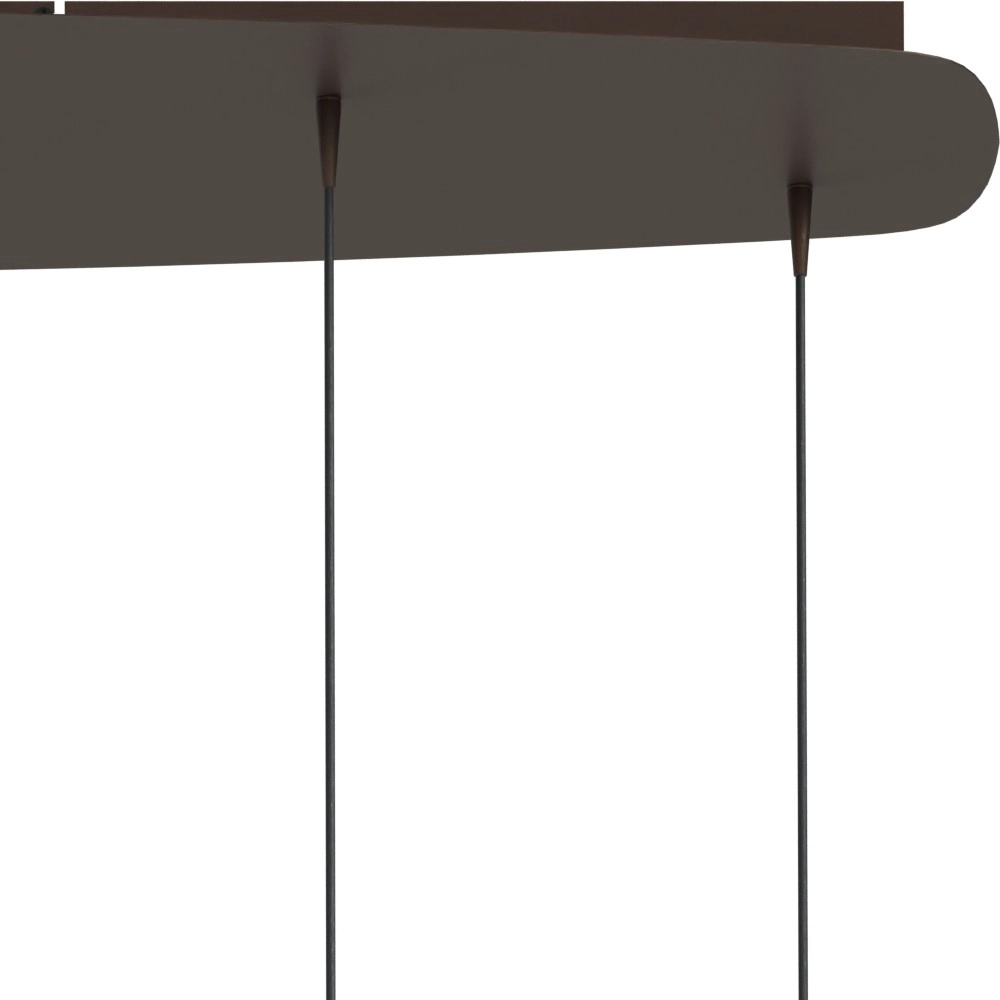 Lampe suspendue ovale Alta Cacao à 6 lumières Masterlight 8718121438320