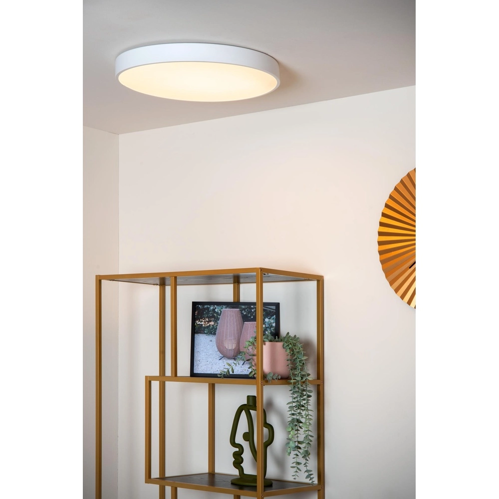 Éclairage de plafond Unar Ø 49,5cm - 2700K - blanc Lucide 5411212792044