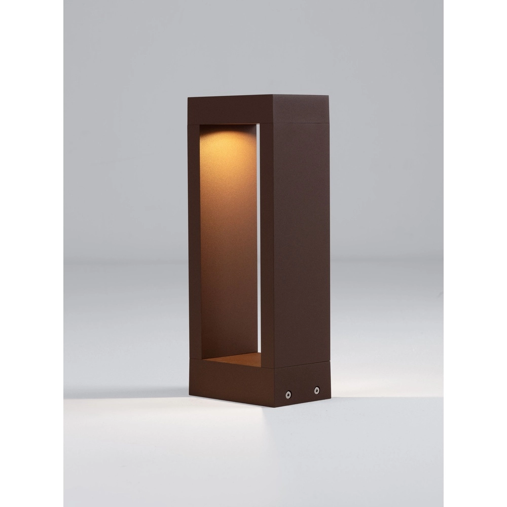 Lampe de jardin brun rouille Dolix 30cm - 2700K Lyora 5212017488190