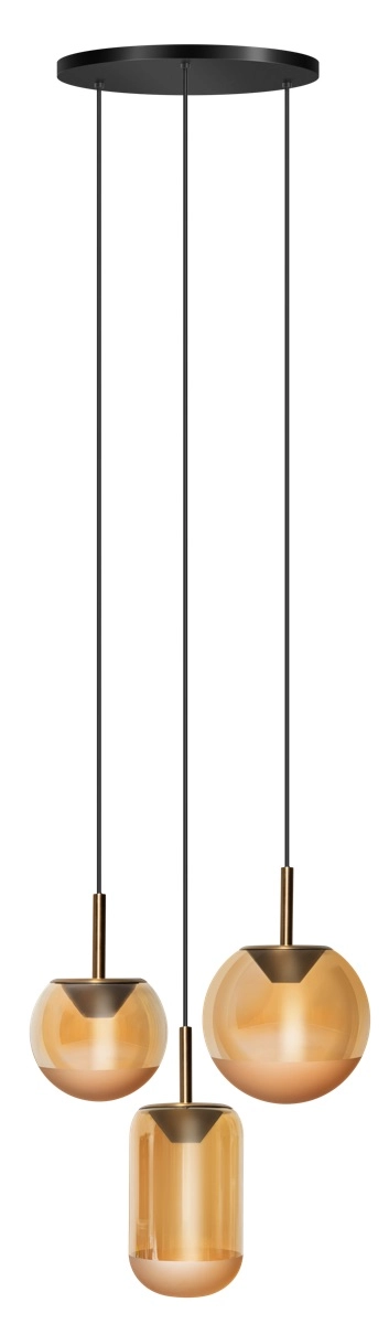 Lampe suspendue de table à manger à 3 lumières Yvonne ETH 8720195311652