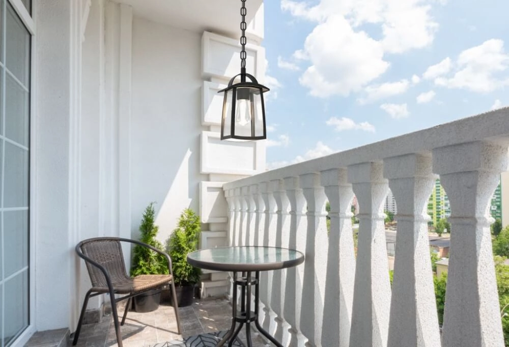 Lampe suspendue Kelsey noir sur chaîne Lutec 6939412014357