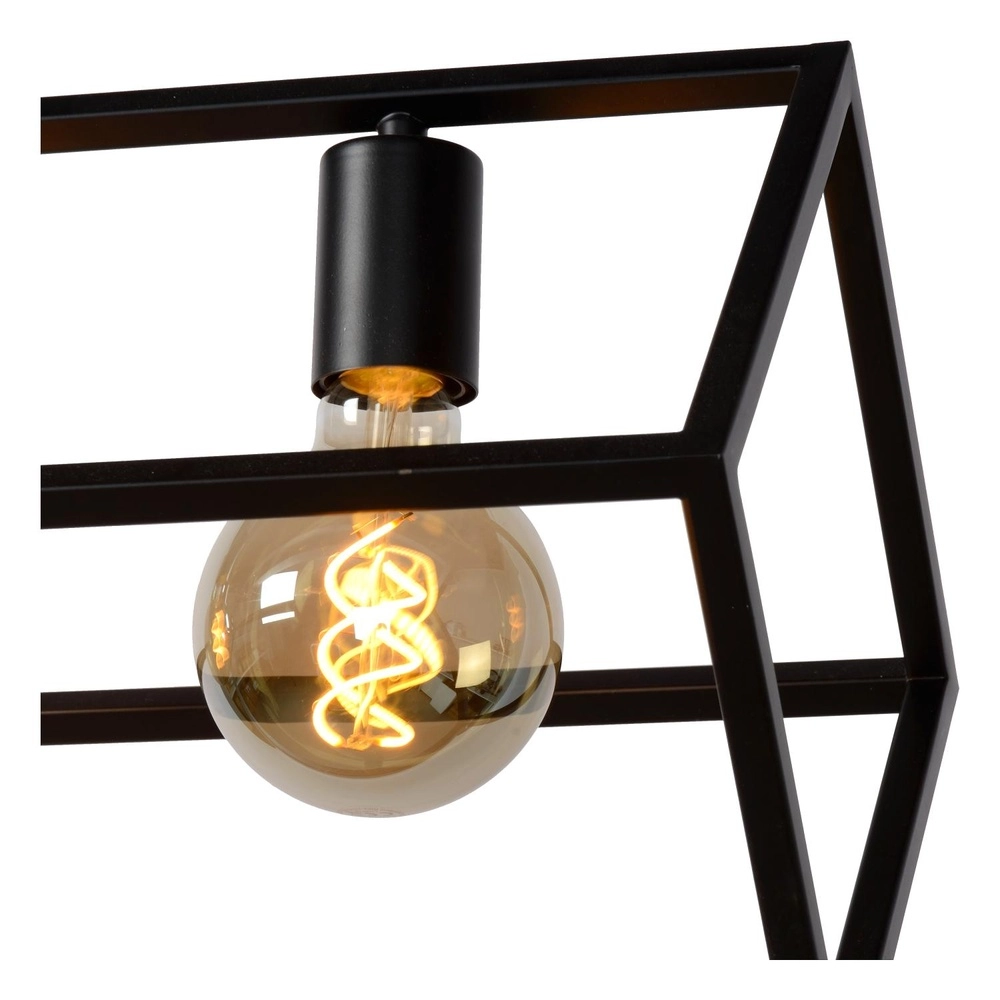 Lampe pendante moderne Fabian Noir à 4 lumières Lucide 5411212010803