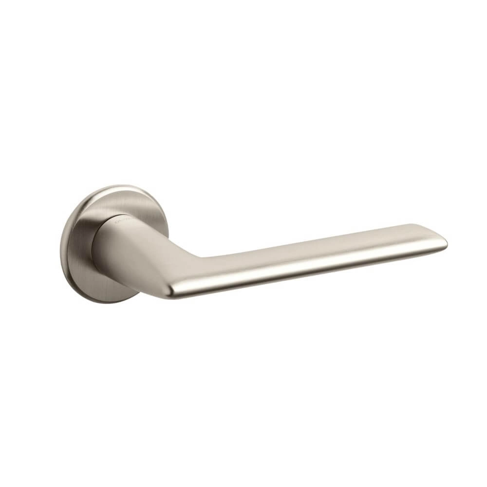 Poignée de porte design Tecno Nickel mat