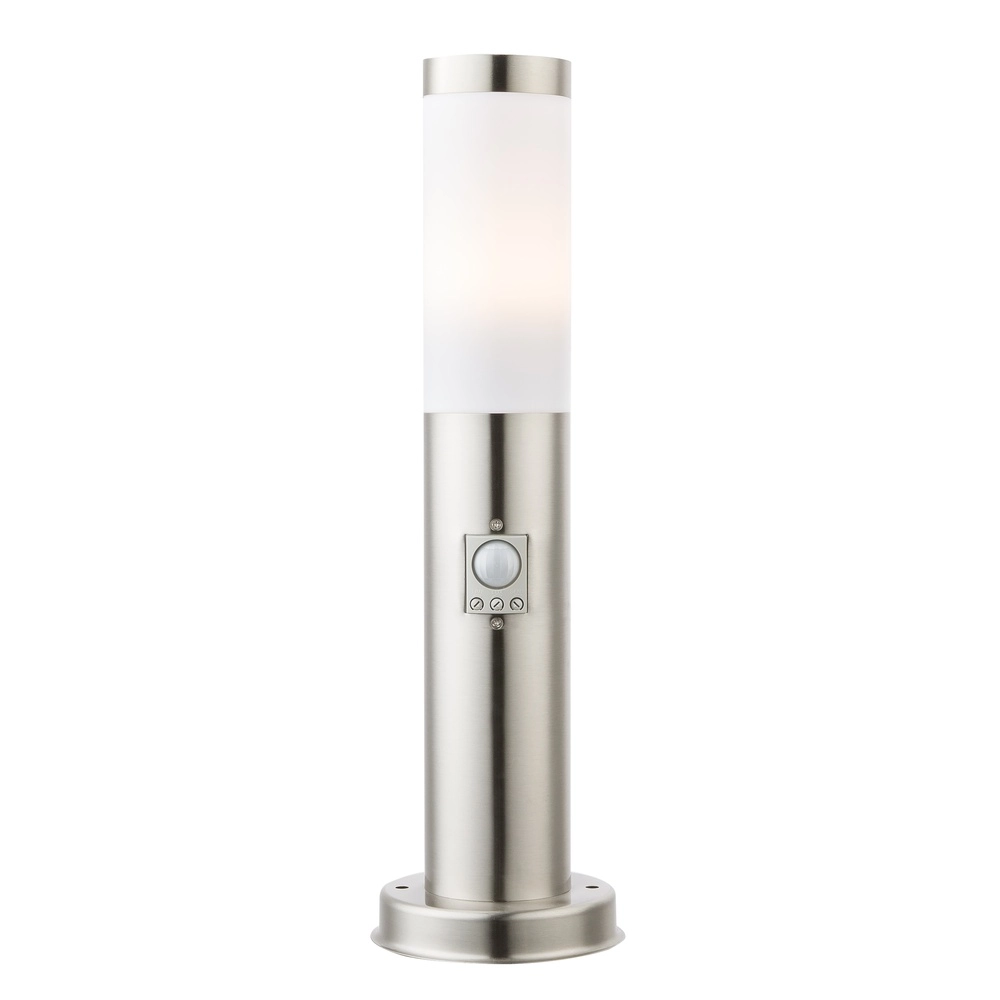 Lampe de jardin Boston Led Acier inoxydable avec blanc et capteur Globo 9007371311972